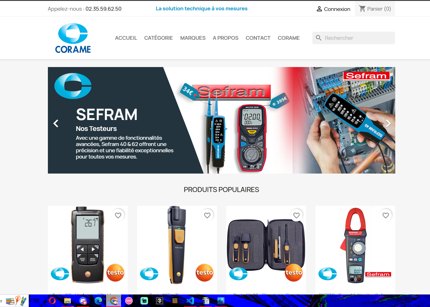 Corame Boutique créé par Antonin Parédé