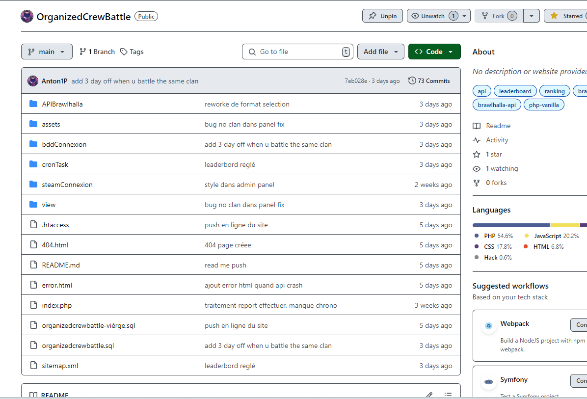 github de crew-battle.com