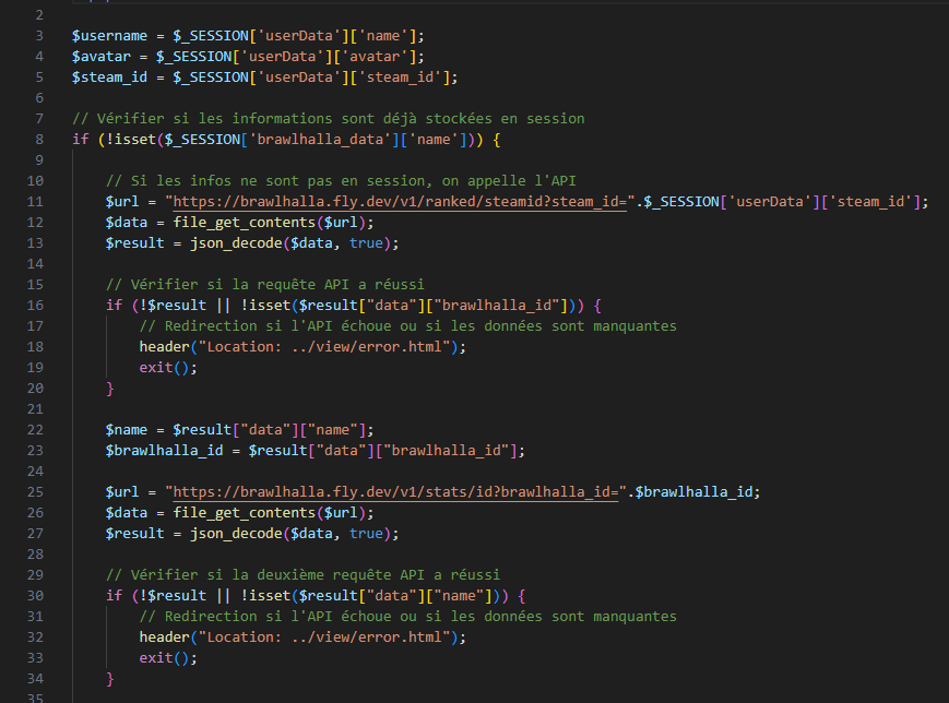 Script api exemple